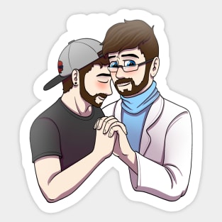 Henrik and Chase Ship Sticker